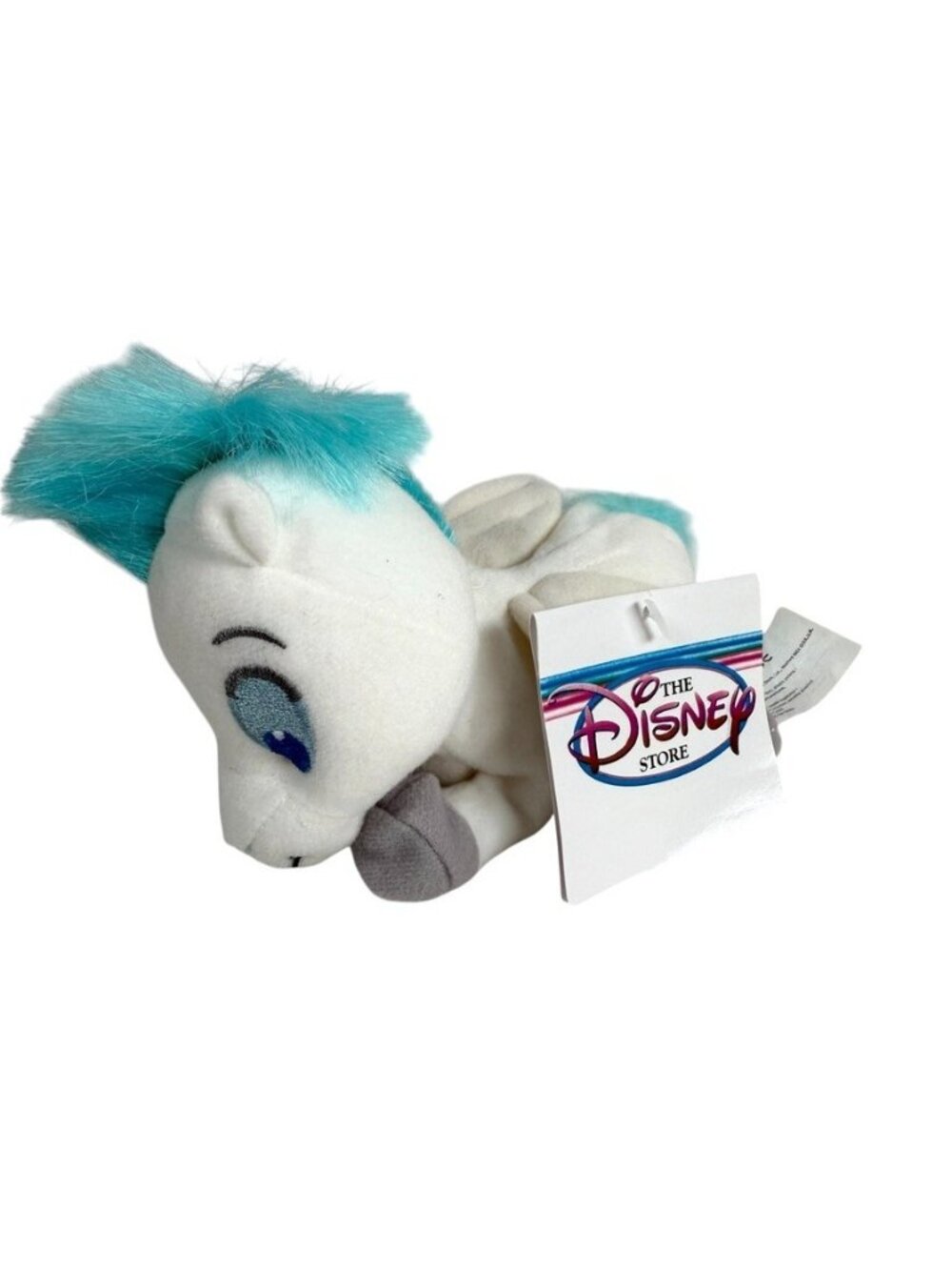Disney Store 6" Pegasus Plush Mini Bean Bag Hercules NEW